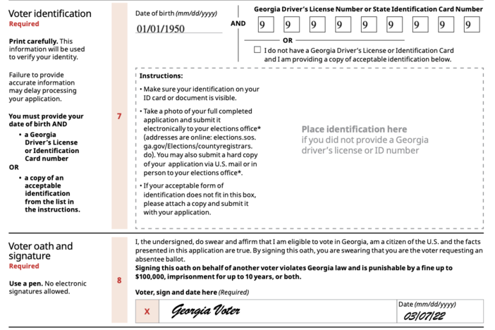 Voter Id Card Form